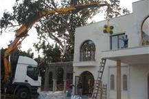 תמונה שצולמה להמחשת העבודות של שי אלון מנופים הרמת זכוכיות