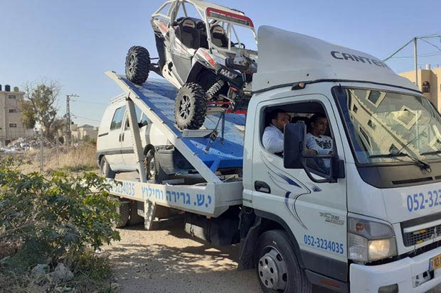 תמונה שצולמה להמחשת העבודות של י.ש. גרירה וחילוץ תמונה של י.ש. גרירה וחילוץ