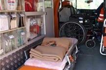 תמונה שצולמה להמחשת העבודות של א.ד אמבולנסים אמבולנסים מאובזרים