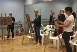 תמונה שצולמה להמחשת העבודות של ורדה רותם חלפון - סטודיו לציור תמונה של ורדה רותם חלפון - סטודיו לציור