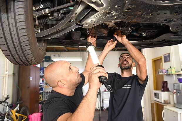 תמונה שצולמה להמחשת העבודות של מוסך אילת תמונה של מוסך אילת