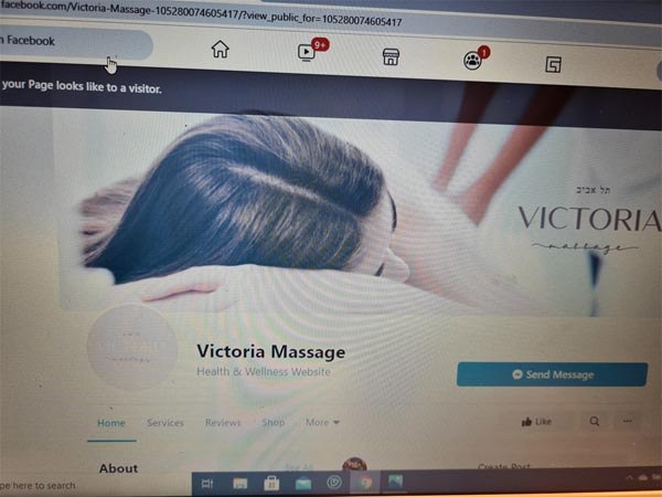 תמונה שצולמה להמחשת העבודות של victoria massage-ויקטוריה עיסויים תמונה של victoria massage-ויקטוריה עיסויים