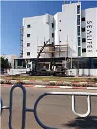 תמונה שצולמה להמחשת העבודות של פיגומים באיזור המרכז ואיזור הצפון תמונה של פיגומים באיזור המרכז ואיזור הצפון