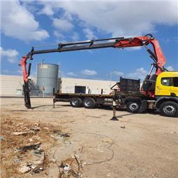 תמונה שצולמה להמחשת העבודות של הובלות והרמות אוראל - מנוף זרוע 100 טון 45 מטר תמונה של הובלות והרמות אוראל - מנוף זרוע 100 טון 45 מטר