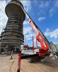 תמונה של קשת הרמות עבודות מנוף שינוע והובלות