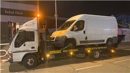 תמונה שצולמה להמחשת העבודות של א.פ שירותי גרירה וחילוץ תמונה של א.פ שירותי גרירה וחילוץ