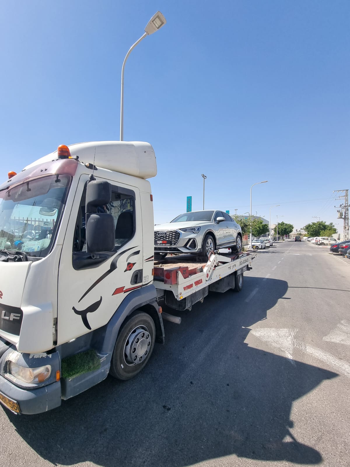 תמונה שצולמה להמחשת העבודות של ראני שירותי גרירה וחילוץ תמונה של ראני שירותי גרירה וחילוץ