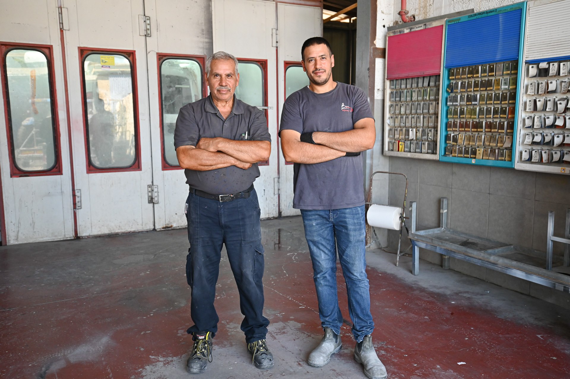 תמונה שצולמה להמחשת העבודות של מוסך הוותיקים פחחות וצבע תמונה של מוסך הוותיקים פחחות וצבע