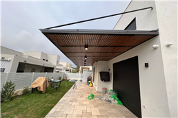 תמונה שצולמה להמחשת העבודות של פרומיקס אלומיניום פרגולות שערים וגדרות תמונה של פרומיקס אלומיניום פרגולות שערים וגדרות