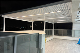 תמונה שצולמה להמחשת העבודות של פרומיקס אלומיניום פרגולות שערים וגדרות תמונה של פרומיקס אלומיניום פרגולות שערים וגדרות