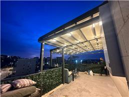 תמונה שצולמה להמחשת העבודות של רוף פרגולות תמונה של רוף פרגולות