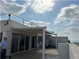 תמונה שצולמה להמחשת העבודות של רוף פרגולות תמונה של רוף פרגולות