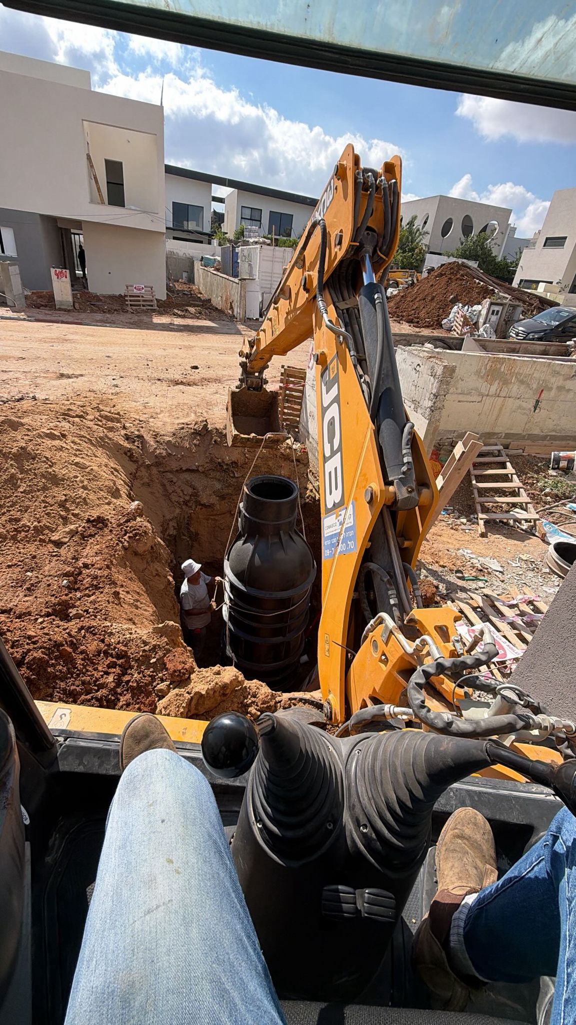 תמונה שצולמה להמחשת העבודות של אדיב תשתיות (דביר יוסף) תמונה של אדיב תשתיות (דביר יוסף)