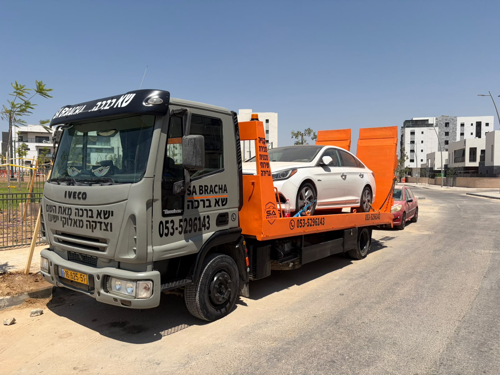 תמונה שצולמה להמחשת העבודות של איתי שירותי גרירה תמונה של איתי שירותי גרירה