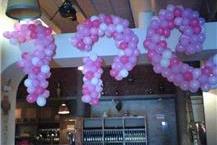 בלונים בצורה של אותיות